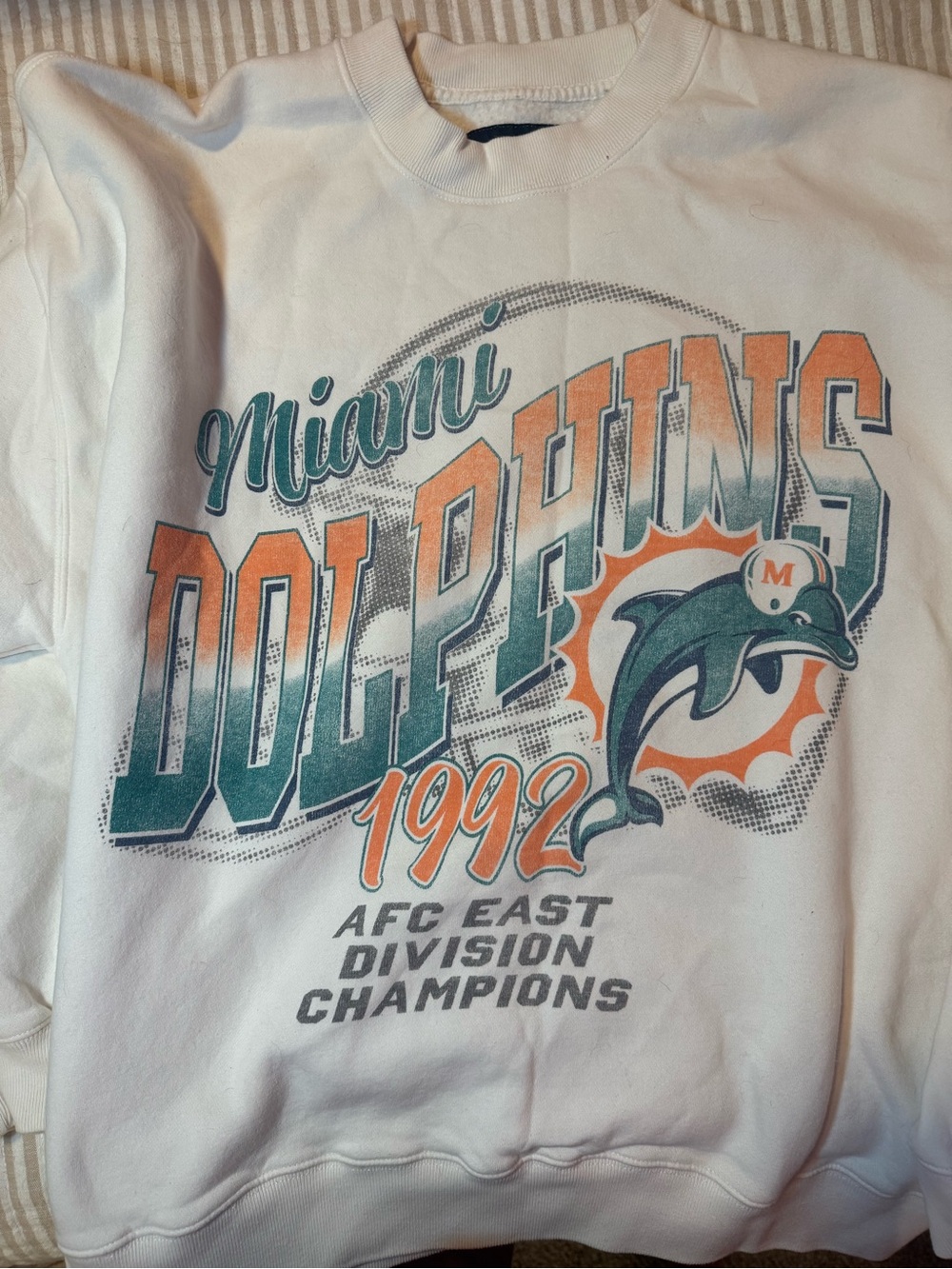Abercrombie miami dolphins pullover